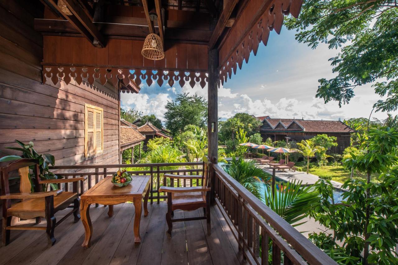 Phum Khmer Lodge - Village Cambodian Eco-Lodge سيام ريب المظهر الخارجي الصورة