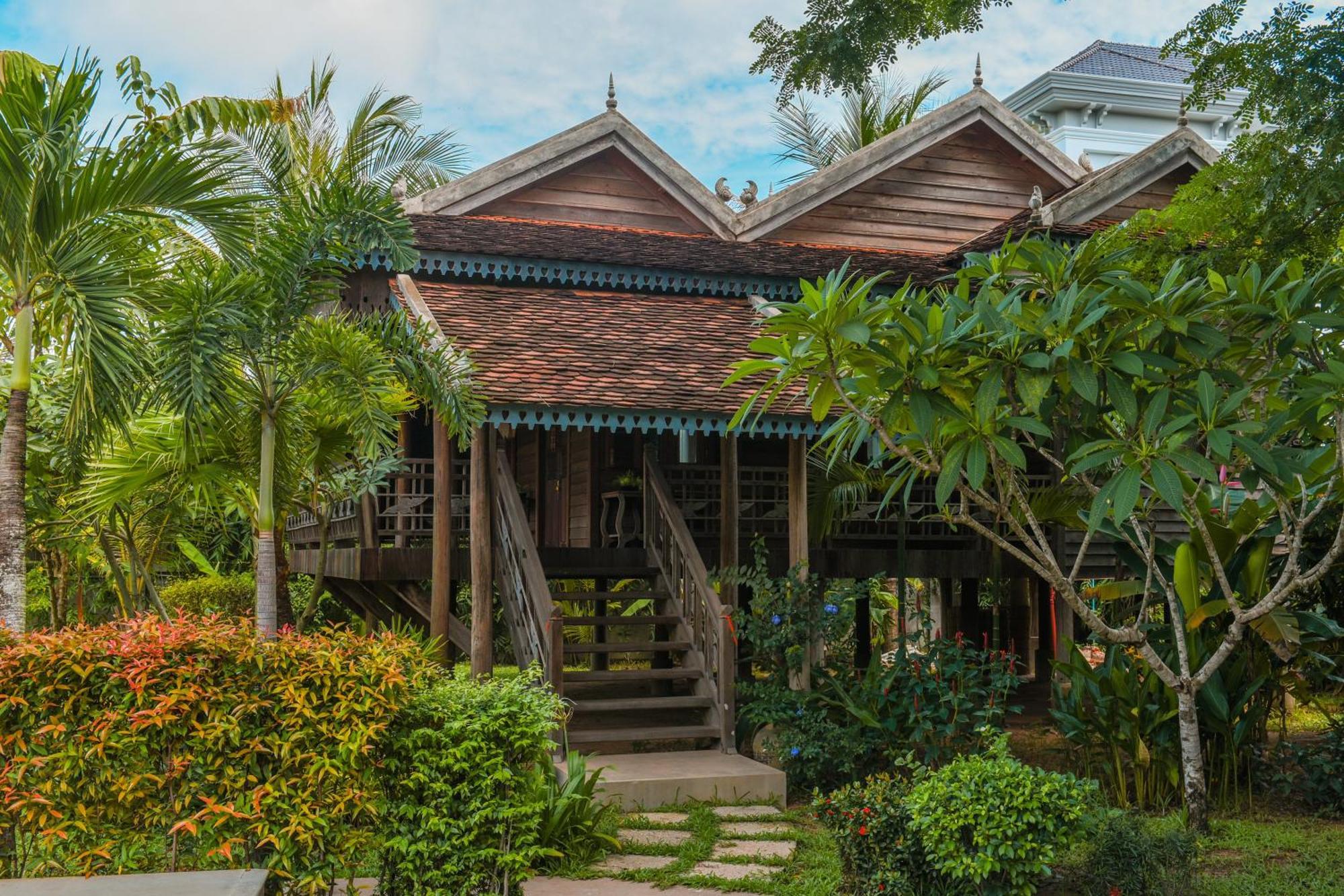 Phum Khmer Lodge - Village Cambodian Eco-Lodge سيام ريب المظهر الخارجي الصورة