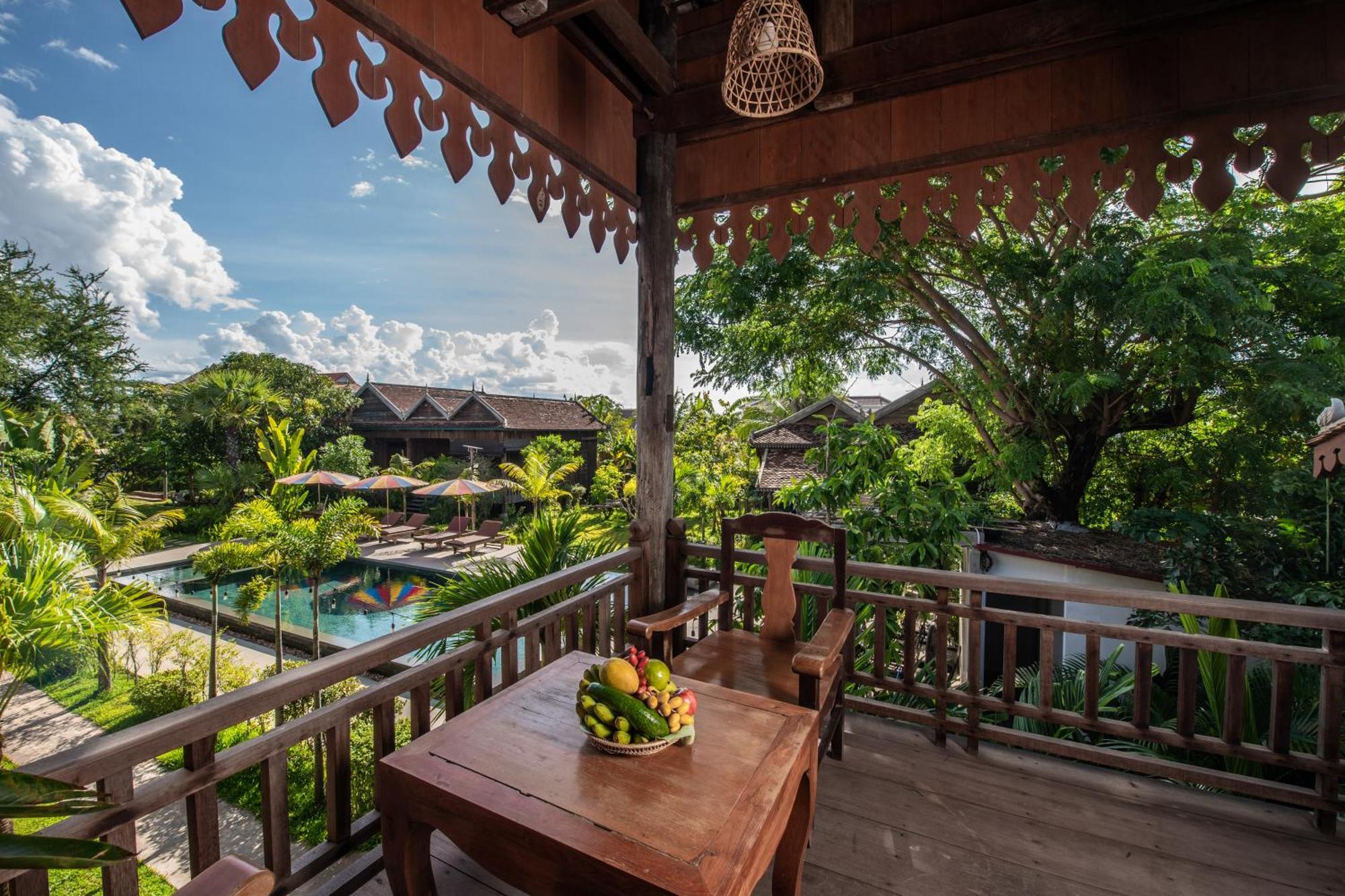 Phum Khmer Lodge - Village Cambodian Eco-Lodge سيام ريب المظهر الخارجي الصورة