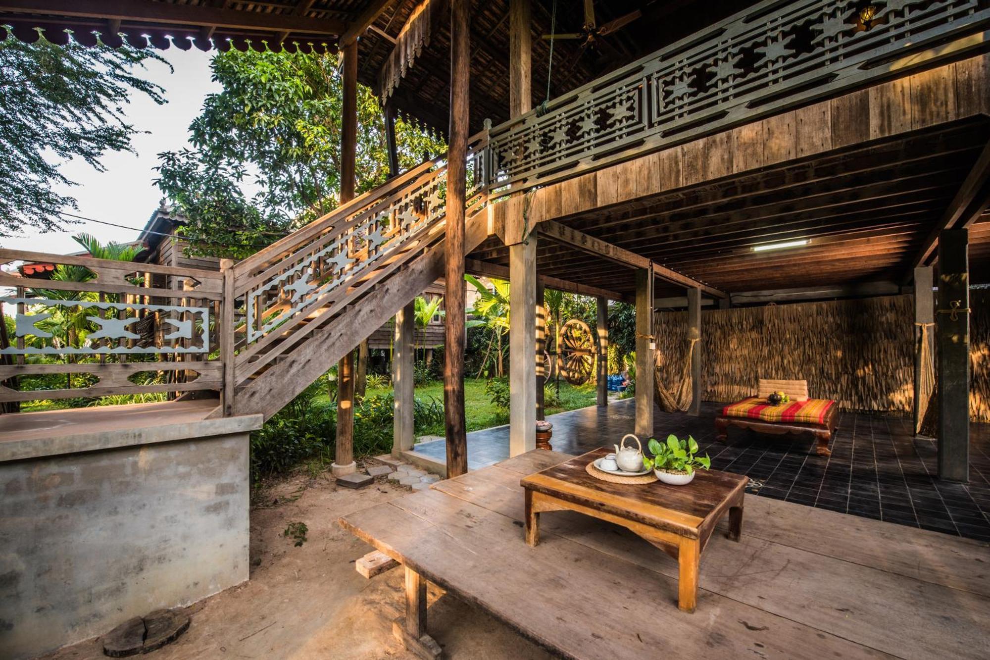 Phum Khmer Lodge - Village Cambodian Eco-Lodge سيام ريب المظهر الخارجي الصورة