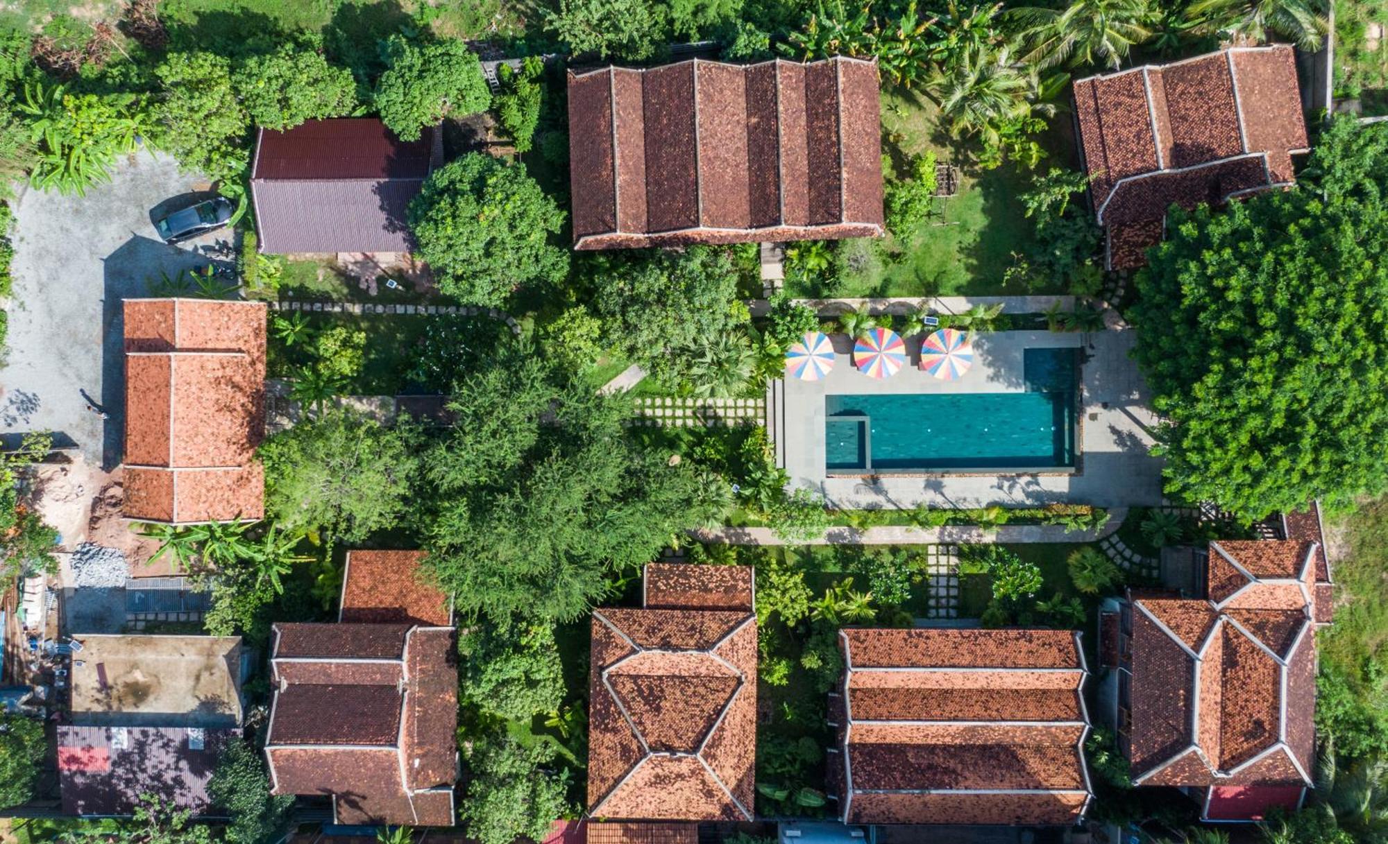 Phum Khmer Lodge - Village Cambodian Eco-Lodge سيام ريب المظهر الخارجي الصورة