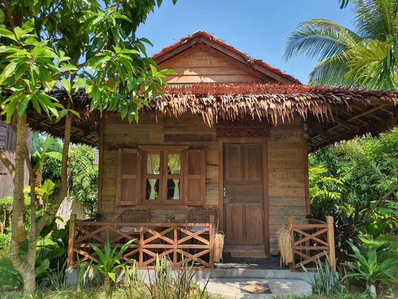 Phum Khmer Lodge - Village Cambodian Eco-Lodge سيام ريب المظهر الخارجي الصورة