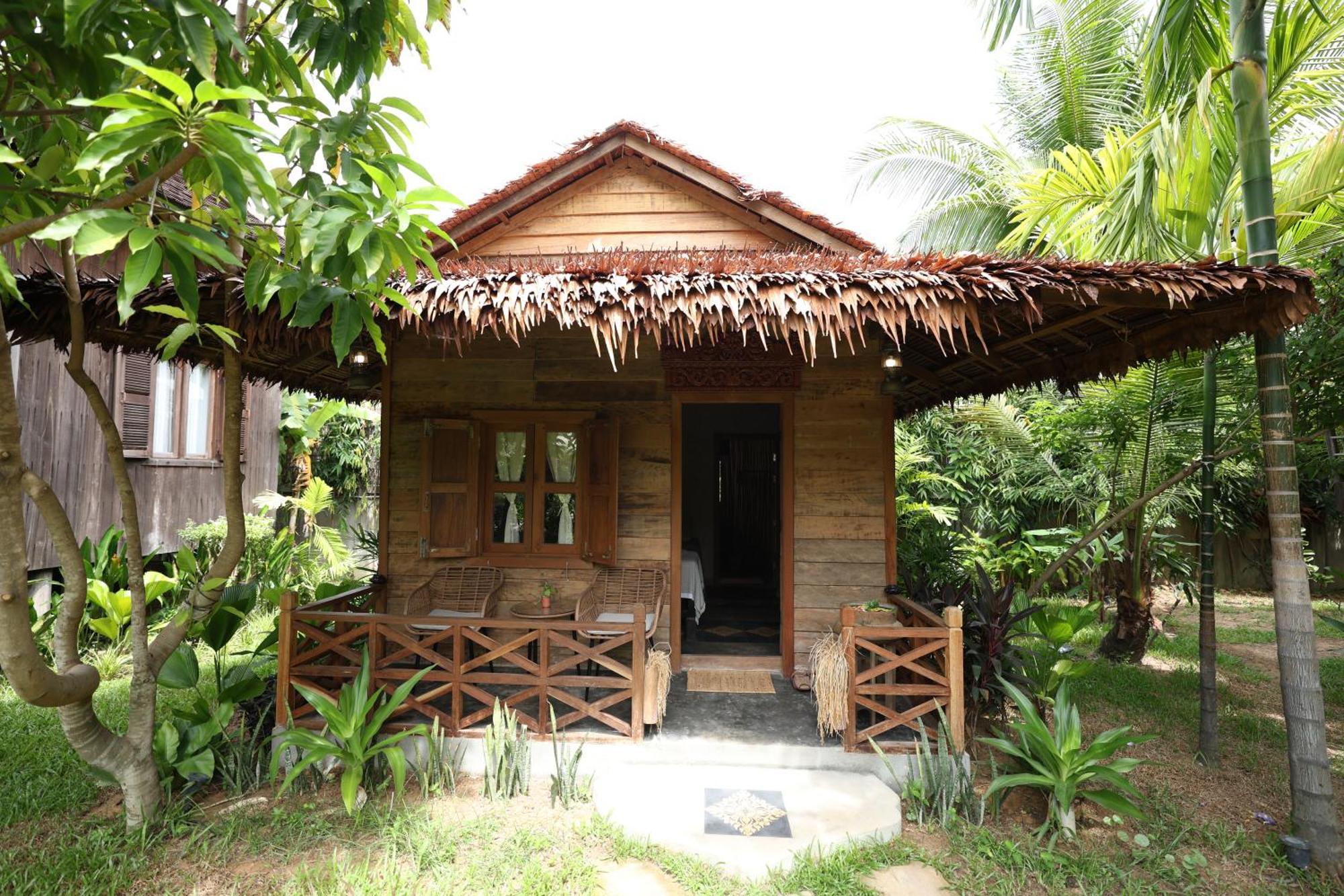 Phum Khmer Lodge - Village Cambodian Eco-Lodge سيام ريب المظهر الخارجي الصورة
