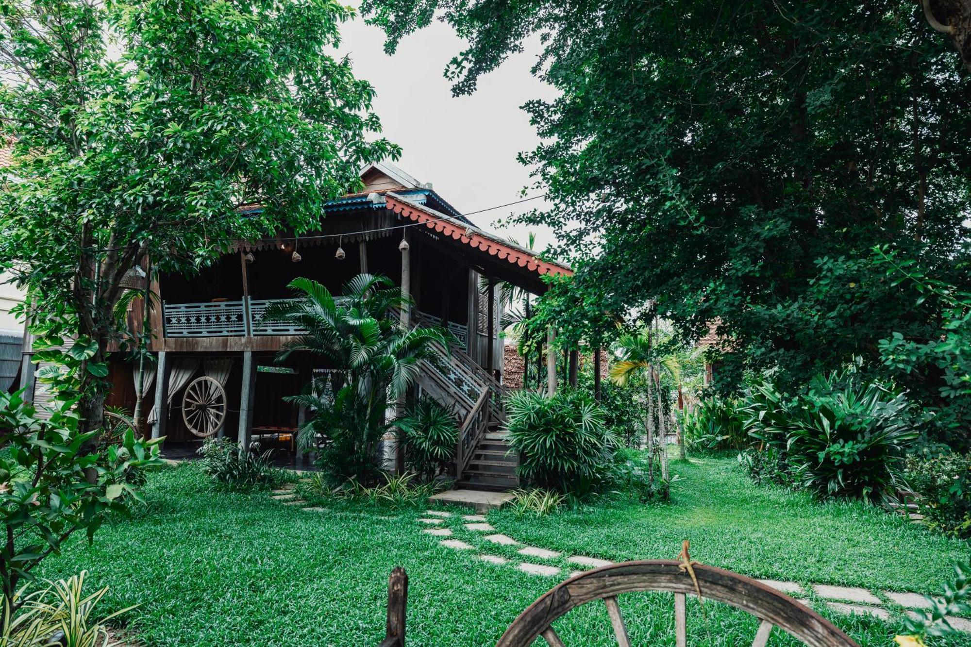 Phum Khmer Lodge - Village Cambodian Eco-Lodge سيام ريب المظهر الخارجي الصورة