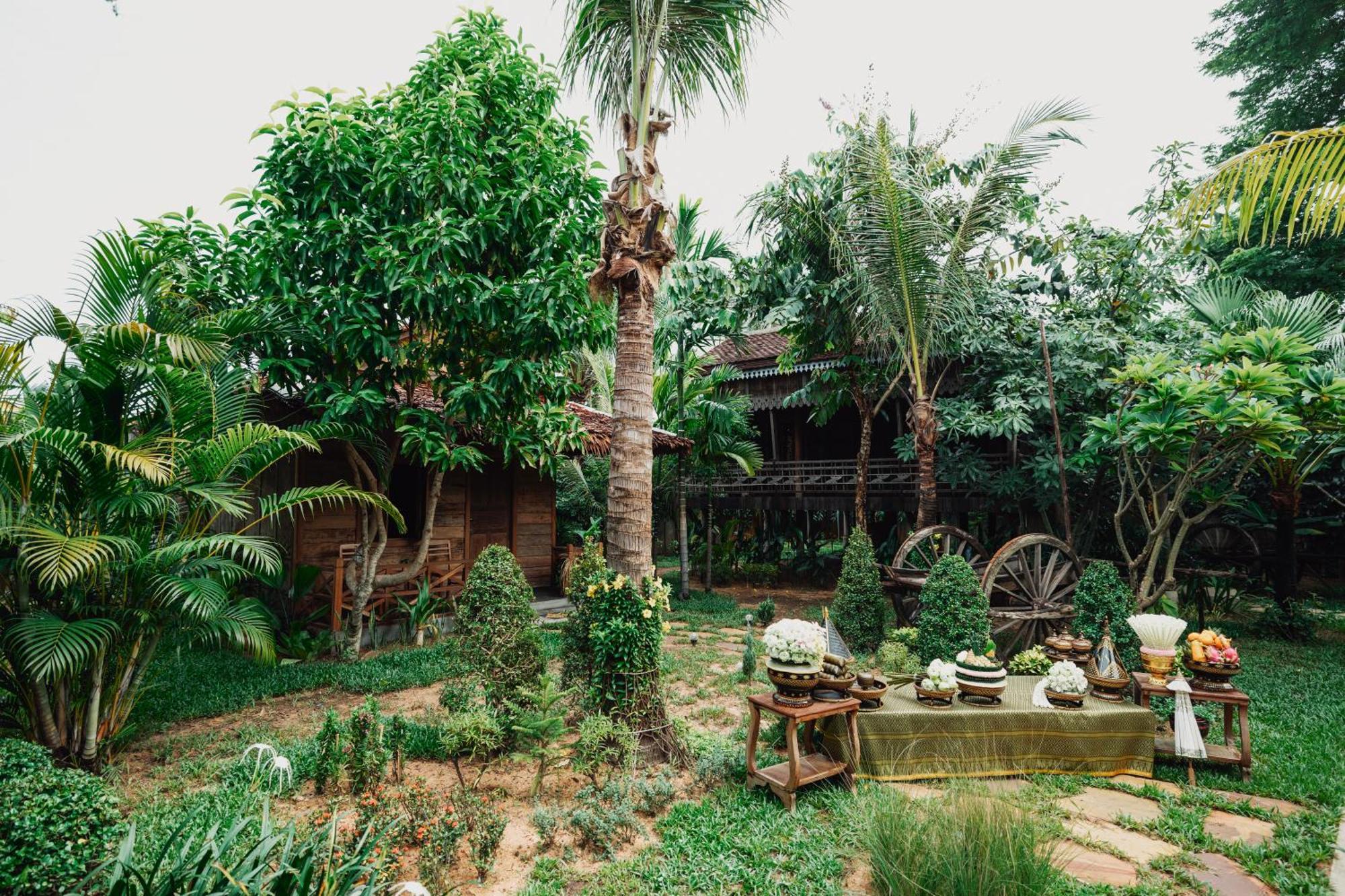 Phum Khmer Lodge - Village Cambodian Eco-Lodge سيام ريب المظهر الخارجي الصورة